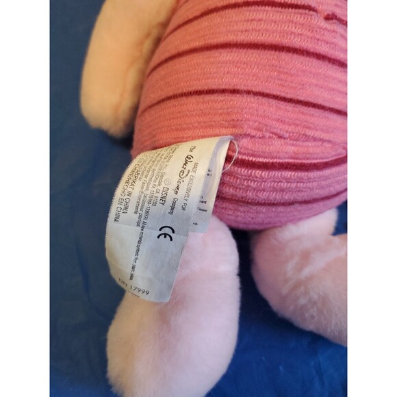 Piglet Plush Disney's Winnie the Pooh Cartoon Character 13" Weighted Bottom - Picture 9 of 11